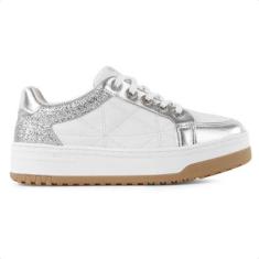 Tênis Ramarim Plataforma Cadarço Casual Feminino-Feminino