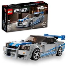 LEGO Speed Champions Nissan Skyline GT-R (R34) de 2 Fast 2 Furious 76917 (319 Peças)