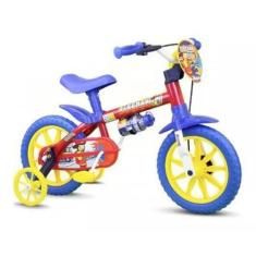 Bicicleta Masculina Infantil Nathor Fireman Aro 12