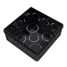 Caixa de Luz 4X4 Eletroduto Pesada Preta - Tigre