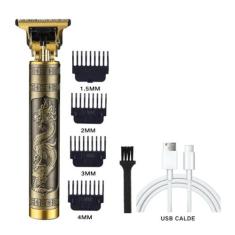 Máquina de cortar cabelo sem fio acabamento profissional - CR