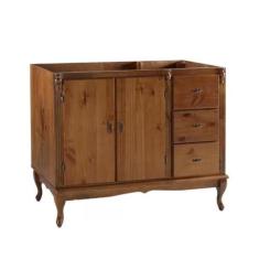 Balcão para Pia 2 Portas + 3 Gavetas Pés Luiz XV- Tommy Design - Meyer