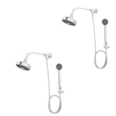 Kit 2 Chuveiro Acqua Plus Com Desviador Universal E Ducha Max Cromada Deca