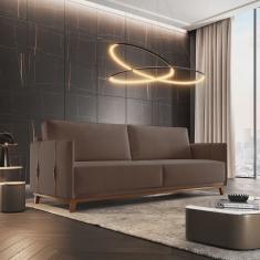 Sofá 3 Lugares Dubai Bouclê 1,96M