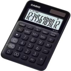 Calculadora De Mesa Casio Ms20uc 12 Dígitos Preta [f002]