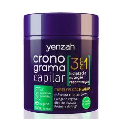 Máscara Cronograma Capilar Yenzah 3 em 1 Cachos 480g