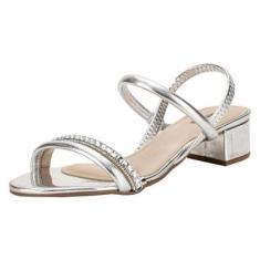 Sandália Feminina Salto Grosso Moleca 5259846-Feminino