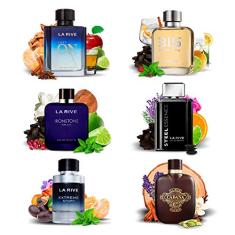 Kit 6 Perfumes Importados La Rive Masculino