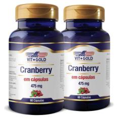 Cranberry Vitgold Kit 2X Com 60 Cápsulas