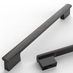 Asidrama Pacote com 10 puxadores de armário de cozinha de bronze polido a óleo de 7 polegadas (177 mm), puxadores de armário de cozinha para puxadores de gaveta de armário