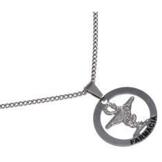 Colar Cordão Minha Profissão Farmácia Aço Inox - Milena Folheados