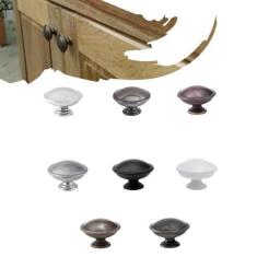 Puxador Redondo Em Latão Metal Puxador Móveis porta gaveta 12 unidades