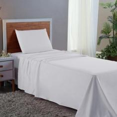 Jogo de Cama Box Solteiro 400 Fios 03 Peças Micro Percal LINHA PREMIUM