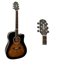Violão Eletroacústico Giannini Performance GF-1D CEQ Folk Cutway