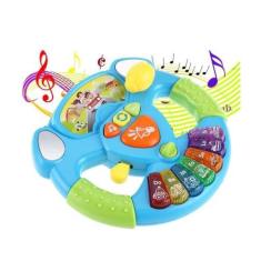 Volante Musical Educativo Atividade Interativa Para Bebe - Toy King