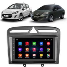 Kit Central Multimidia Android Peugeot 308 408 2012 A 2019 7 Polegadas