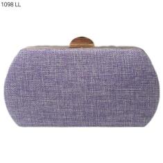 Bolsa Social Clutch Noite / Festa / Casamento / Balada em Rafia 1098 -