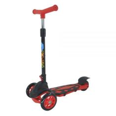 Patinete Infantil Brinquedo Menino Menina Radical Power Vermelho 40 KG DM