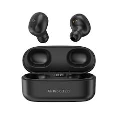I2GO, Fone de Ouvido Sem Fio, Bluetooth 5.2, TWS, Air Pro GO 2.0, Controle Touch, Estojo de Carregamento, 20 Horas totais de Bateria, Preto, i2GO PRO