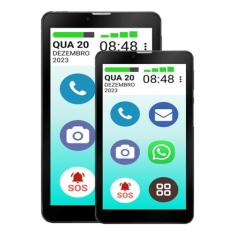 Tablet Vovô&vovófone Samsung 4g 64gb Tela 10.5 Faz Ligação Cor Cinza A8 X205