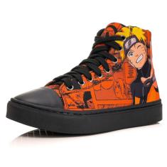 Tênis Cano Alto Naruto-Unissex