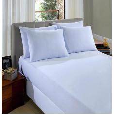 Lençol Casal Branco Liso C Elástico 100% Algodão SulBrasil - Sul Brasi