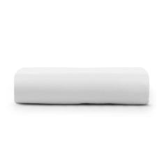 Lençol Queen Cintilante Percal 180 Fios 100% Algodão Sem Elástico - Branco