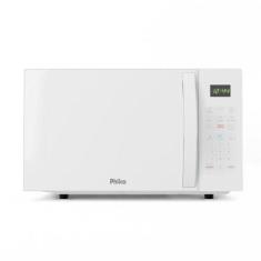 Micro-ondas Philco 28L Branco Pintura Limpa Fácil PMO30B 110V, Branco,