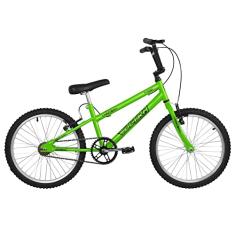 Bicicleta de Passeio Ultra Bikes Esporte Aro 20 Reforçada Freio V-Brake Infantil Juvenil Verde