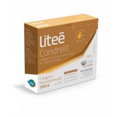 Condrelit - Colágeno Não Hidrolisado 40mg Tipo 2 60 Cápsulas