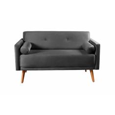 Namoradeira Luma Sofá 2 Lugares Moderno Decoração Sala Recepção