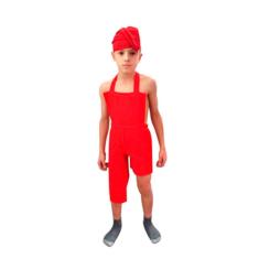 Fantasia Saci Pererê Infantil Bebê Menino Roupa Tema Folclore Carnaval Halloween