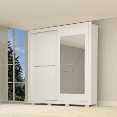 Guarda Roupas Casal 2 Portas 3 Gavetas Com Espelho Nicole ACP