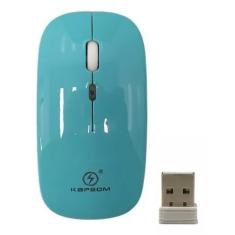 Mouse Luminoso Sem Fio - Kapbom (anatel) Ka-618 (Azul)
