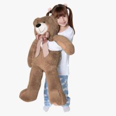 Urso De Pelúcia Grande 80cm Antialérgico Presente Criança - FOFUXOS DE