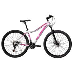 Bicicleta Aro 29 Feminina Alfameq Pandora Alumínio 21v Freio A Disco S