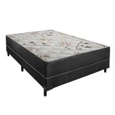 Cama Box Casal Santo Box Espuma Ortopédica 138x188x40cm