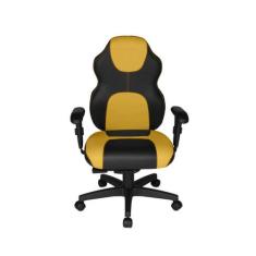 Cadeira Gamer Diretor Linha Gamer Racing Amarelo - Design Office Móvei