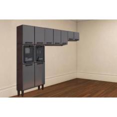 Kit de Cozinha Completa 3 Peças Estilo (2 Armários + 1 Paneleiro) CPT9
