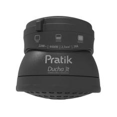 Chuveiro Ducha Pratik 3004-E/P5PK 3 Temperaturas Preto 4400W 220V, 220