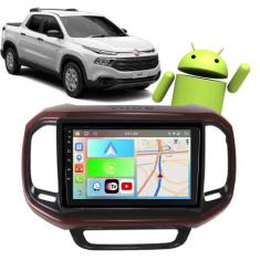 Kit Multimídia Android 9" Polegadas Toro 2016-2021 CarPlay - E-Carplay