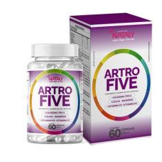Artrofive Colágeno Tipo 2 + Magnésio 60 Capsulas de 500mg Nataly - Nat