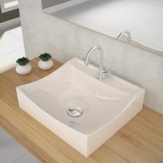 Kit Cuba Q440 com Torneira 1198 Metal e Válvula Click 1 Pol. Sifão Cromado e Flexível Compace