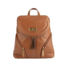 Mochila pequena de couro Cecília-Feminino