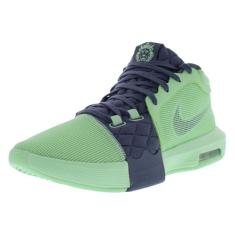 Nike Tênis de basquete masculino, Verde vapor/carbono claro/branco, 42