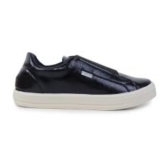 Tênis Feminino Byara Casual Verniz Preto - 510V1-Feminino
