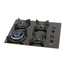 Cooktop a Gás Fischer Infinity 4Q TC com 4 Bocas Preto