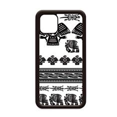 Capa com desenho de faraó do Egito para iPhone 12 Pro Max para Apple Mini Mobile Case Shell
