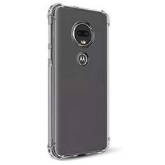 Capinha Silicone Transparente Antichoque Compatível com Moto G7 Power XT1955-1