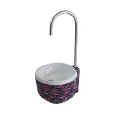 BEBEDOURO TIPO FONTE PARA GATOS ROMA ROSA BIVOLT